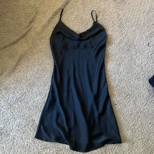 Black Slip Dress